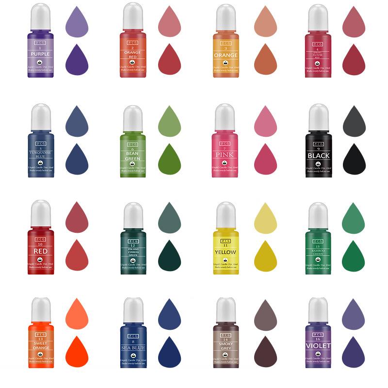 10ml/Bottle Candle Wax Pigment - Soap Making Ingredient recensie en prijs