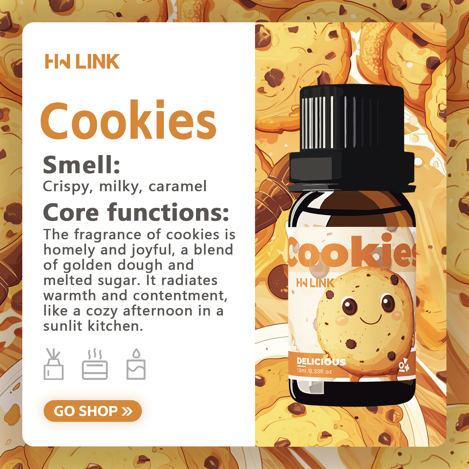 10ml Cookies Essential Oils Pe - Soap Making Ingredient recensie en prijs