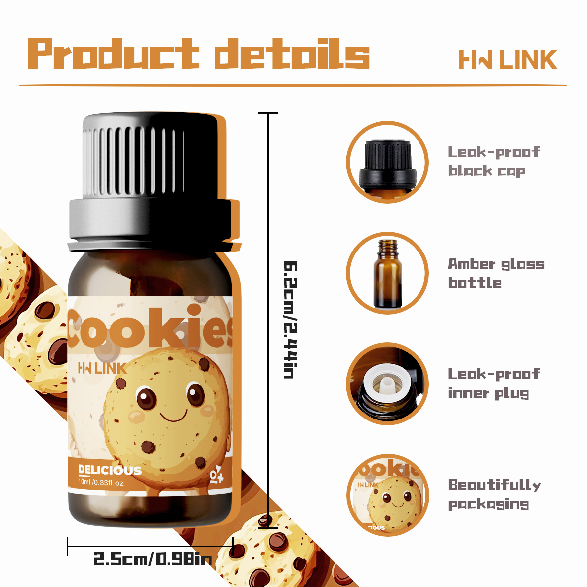 10ml Cookies Essential Oils Pe - Soap Making Ingredient recensie en prijs