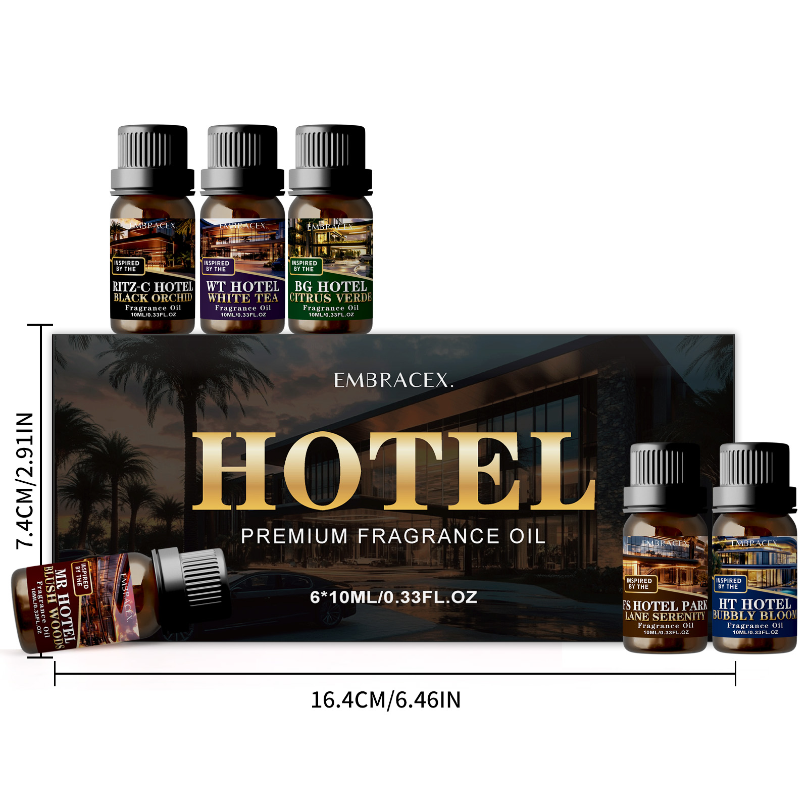 6PC/1Set Hotel Essential Oil G - Soap Making Ingredient recensie en prijs