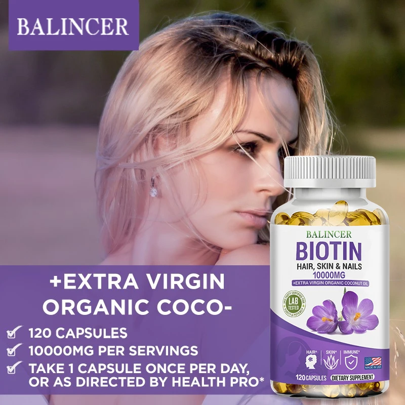 Balincer Biotin Supplement wit - Coconut Oil Refined recensie en prijs