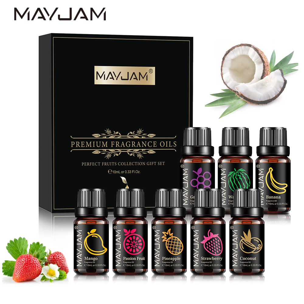 MAYJAM Fragrance Oils Set 8pcs - Soap Making Ingredient recensie en prijs