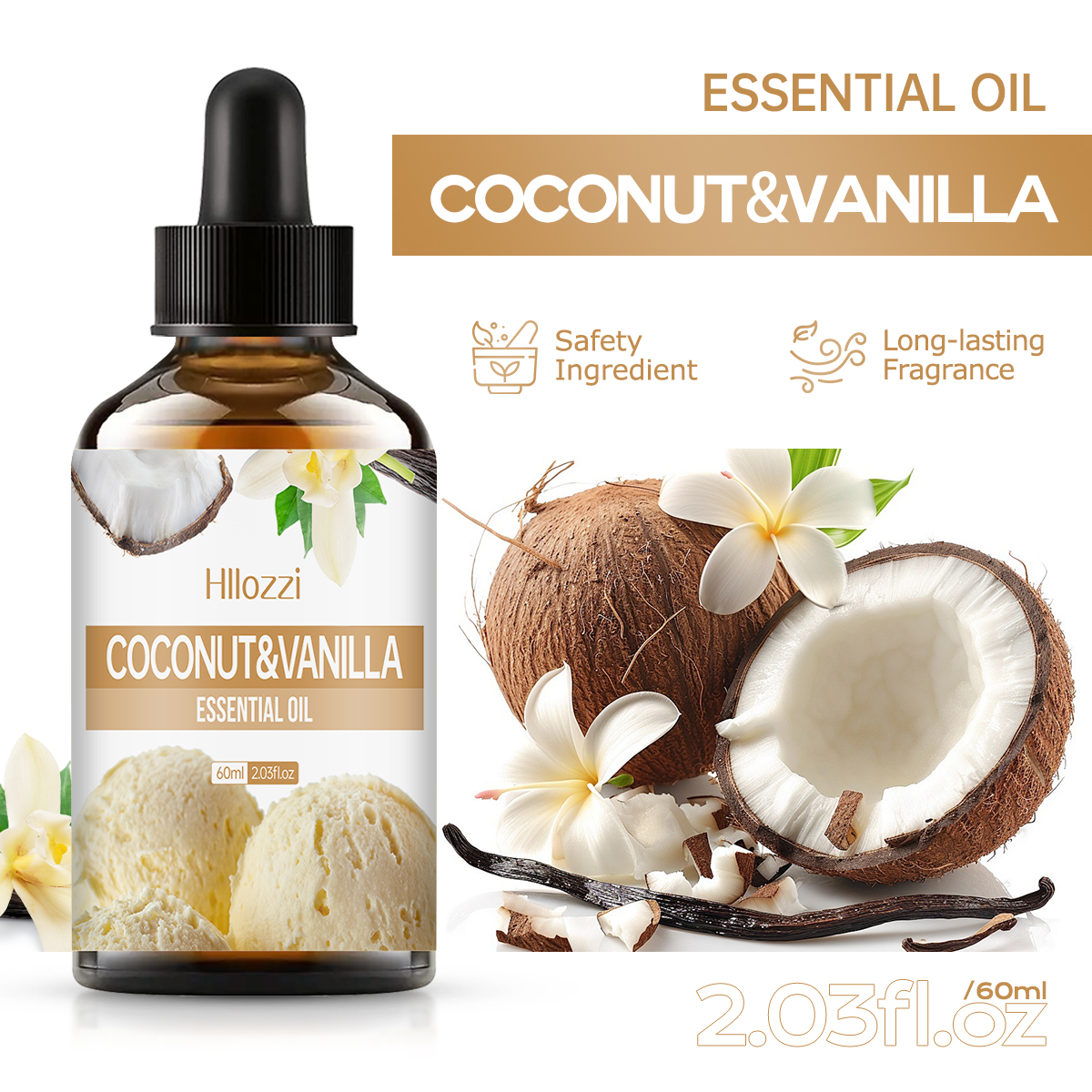 Coconut Vanilla Essential Oil  - Coconut Oil Refined recensie en prijs