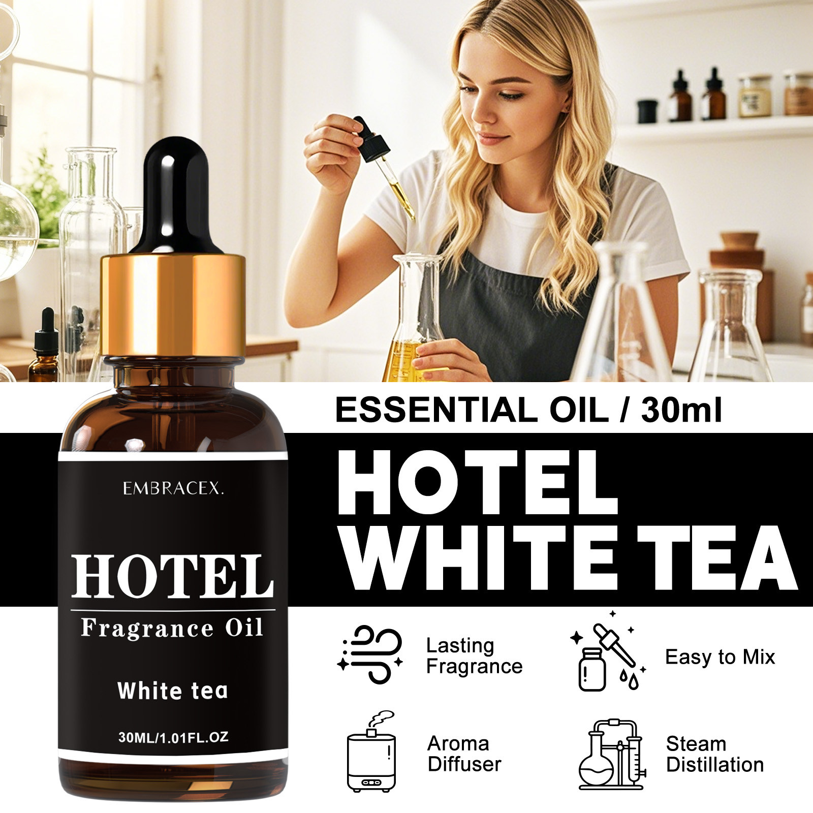 30ml Hotel White Tea Essential - Soap Making Ingredient recensie en prijs