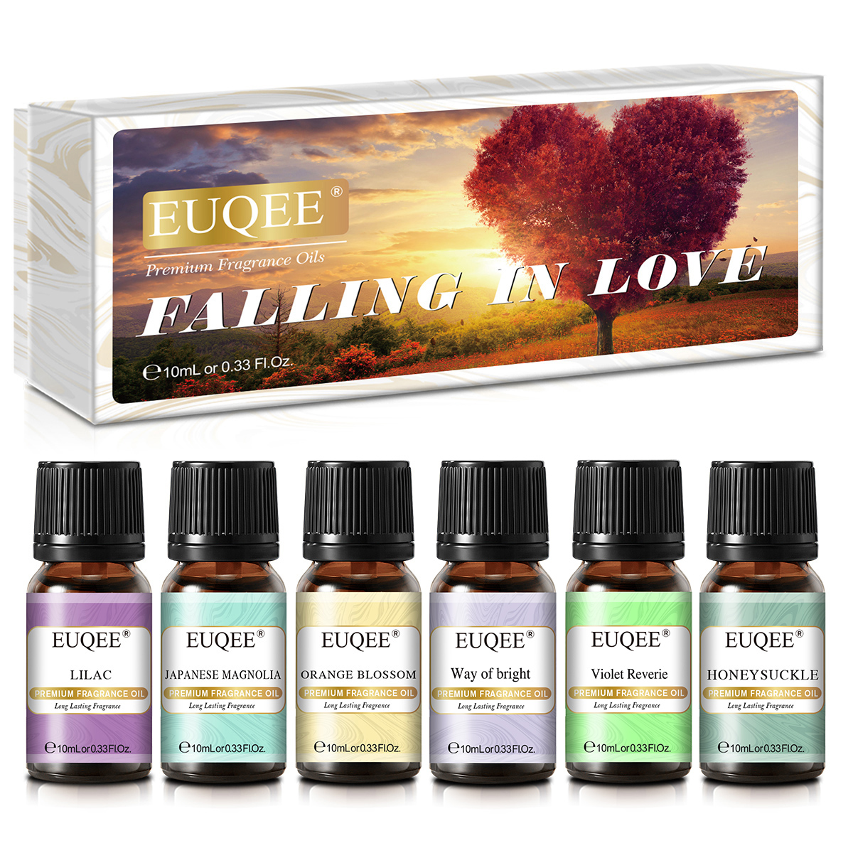 EUQEE 6pcs Fragrance Oils Set  - Soap Making Ingredient recensie en prijs
