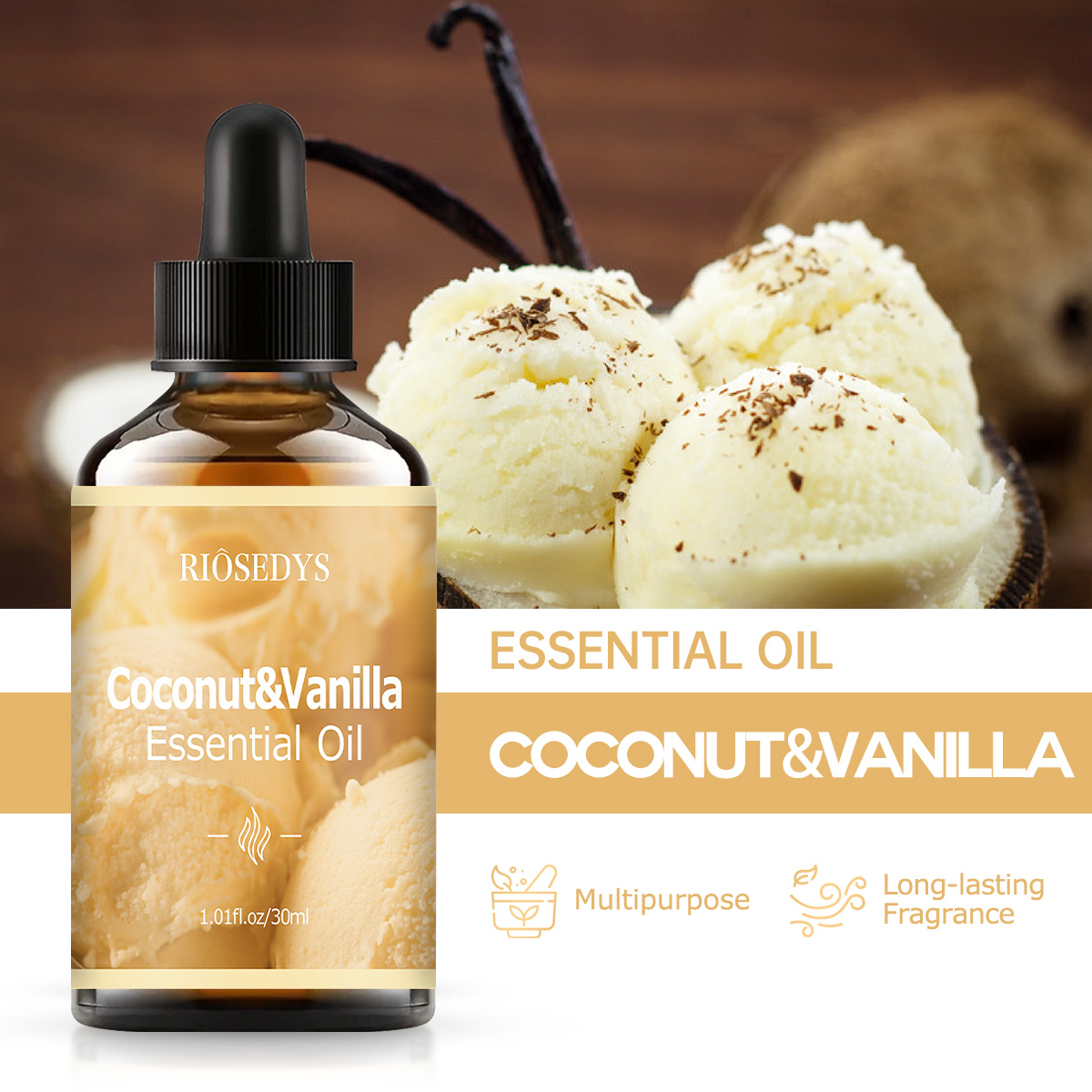 COCONUT&VANILLA essential oil  - Coconut Oil Refined recensie en prijs